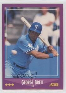 1988 Score George Brett #11 HOF