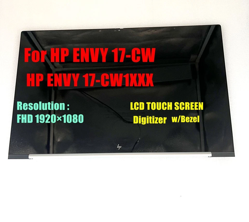 N42848-001 OEM HP LCD 17.3 FHD ASSEMBLY ENVY 17-CW 17-CW0023DX (GRD B)(AF85)