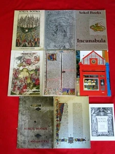 ( 9 ) SOKOL BOOKS / CATALOGUES / INCUNABULA / COLOR ILLUSTRATIONS - Picture 1 of 12
