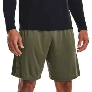 Under Armour Men's Tech Graphic Short Size XXL Marine Od Green/Black - Picture 1 of 4