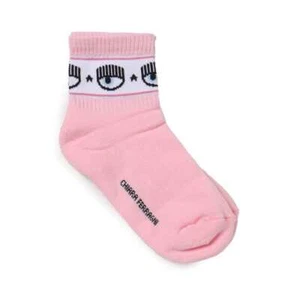NEW Chiara Ferragni Socks Female Pink  75SB0J21ZG043428-35 - Picture 1 of 2