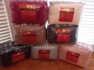 Berkshire Polar Fleece Medium Warm Bed Sheets - 4 Piece set - Twin Size - Choice