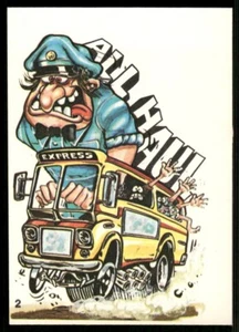All Haul Bus 1969-73 Donruss Odd Rods Sticker Card #2 (NM) - Picture 1 of 2