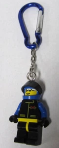 LEGO Mini-Figure Carabiner Keychain Extreme Team DareDevil - Picture 1 of 3