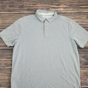 Tommy Bahama Supima Marlin Polo Shirt Mens XL Light Gray Soft Golf Relaxed - Picture 1 of 8