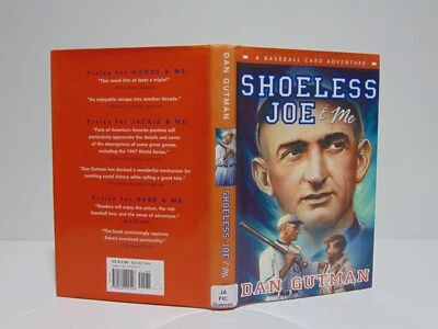 Shoeless Joe And Me by Dan Gutman (2002, Hardcover) Ex-Library - Image 1 of 4