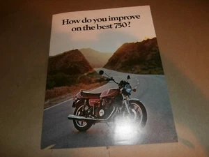 Folleto de ventas de motocicletas Yamaha XS750 1978 original - Imagen 1 de 2