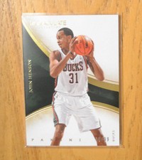 John Henson 2013-14 Panini Immaculate Base Card #D 70/99.  Milwaukee Bucs