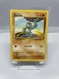 Pokémon TCG Machop Base Set 52/102 Regular Unlimited Common - Picture 1 of 2