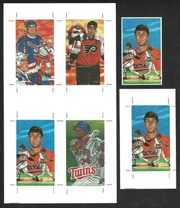 Impresión artística 1992 "John", tarjeta promocional Cal Ripken de los Orioles y prueba 5 1/2"x 3" + hoja - Imagen 1 de 3