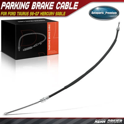 Cabo de freio de estacionamento traseiro esquerdo para Ford Taurus 98-07 Mercury Sable 98-05 V6 3.0L - Imagem 1 de 4