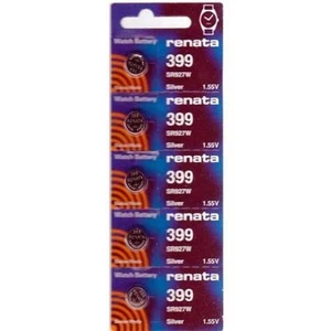Renata Single Watch Battery Swiss Made 399 or SR927SW or AG7 1.5 V Fast Ship - Picture 1 of 7