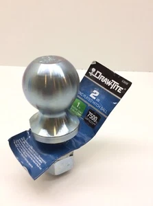 Draw-Tite 63848 Class IV Hitch Ball, Zinc - 2" Ball x 1" x 2-1/8", 7,500 l - Picture 1 of 5