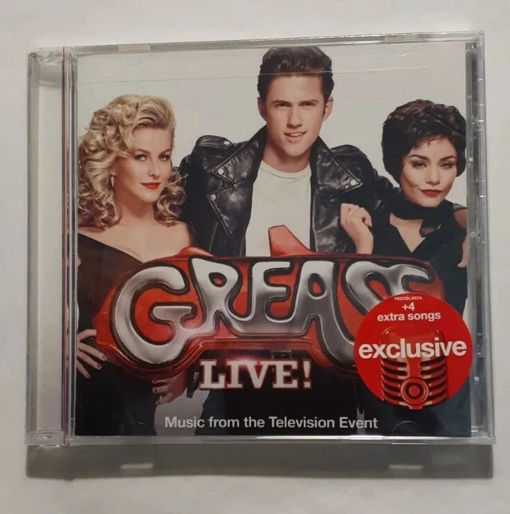 Grease Live CD Soundtrack Music From The Television Event Target 4 Bonus Tracks