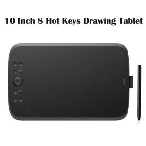10 zoll Grafik tablet 8 heiße Schlüssel Zeichnung block Digitales Notizbuch - Bild 1 von 11