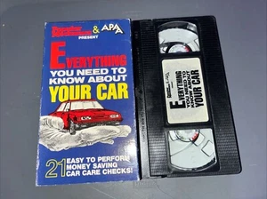 Everything You Need To Know About Your Car VHS Popular Mechanics APAA 14 - Picture 1 of 2