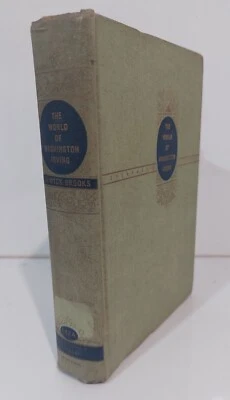 Vintage 1950 - The World of Washington Irving by Van Wyk Brooks - image 1 of 4