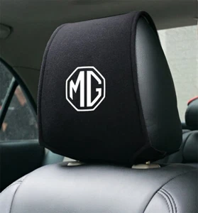 MG Headrest Cover. MG3 MG4 MG5 MG-ZS MG-HS MGB Spitfire Midget etc - Picture 1 of 5