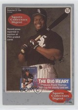 1998 Fleer Sports Collectors Digest 25th Anniversary Frank Thomas #24 HOF