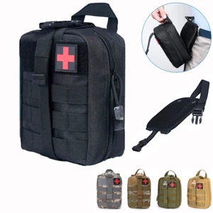 Kit de supervivencia de emergencia de primeros auxilios táctico Molle Medical Molle bolsa bolsa Molle - Imagen 1 de 14
