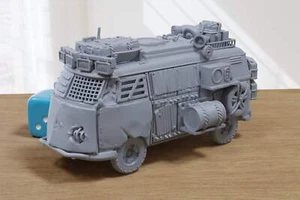 Survival Van - 3D Printed Vehicle for Miniature Tabletop Wargames TTRPG - Bild 1 von 5