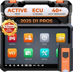2025 OTOFIX D1 PROS OBD2 Bidirectional Scanner Full System Diagnostic Key Coding - Picture 1 of 11