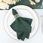 100 Polyester 17x17" TABLE NAPKINS Wedding Party Kitchen Catering Linens SALE