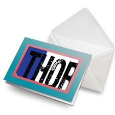 Greeting Card Val Thorens France Flag Map #60167