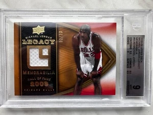 Michael Jordan Legacy Memorabilia Hall Of Fame 02/23 Game peach - Zdjęcie 1 z 4