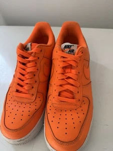 Nike Air Force 1 Low Total Orange Just Do It Size 7.5 UK - Picture 1 of 9