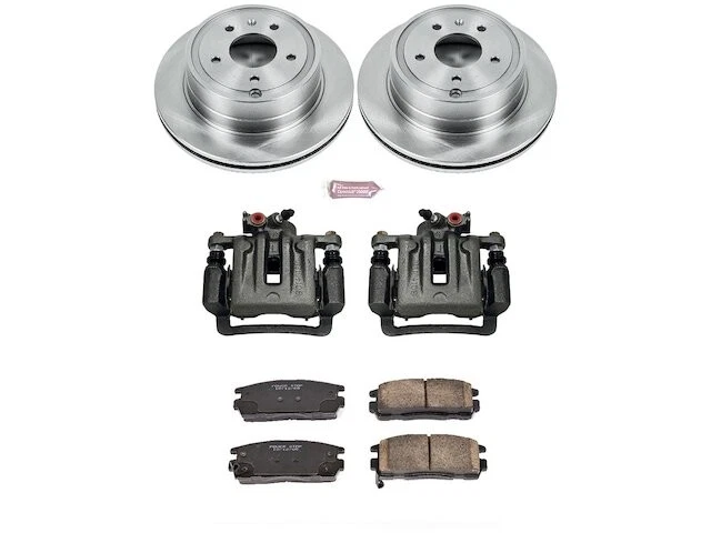 Kit de pastillas de freno trasero y rotor Power Stop 45WVYK23 para Saturn Vue 2008 2009 2010 Foto 1 de 1