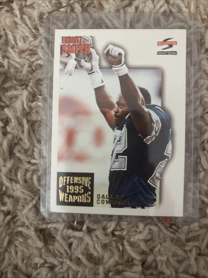 Emmitt Smith Score '95 Summit Edition Offensive Weapons 1995 Card No.177 Cowboys - Image 1 of 1