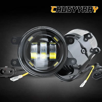 Lámpara antiniebla LED transparente para Toyota Venza 2009-2014 de reemplazo lado izquierdo + derecho Foto 1 de 4