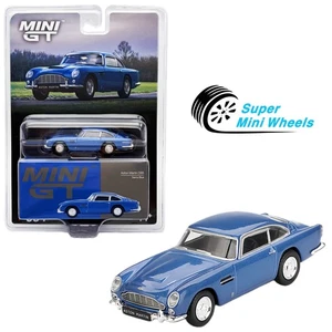 Mini GT 1:64 Aston Martin DB5 Sierra Blue #954 - Picture 1 of 5