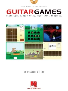 Guitar Games for Beginner Learn How to Play Read Music Lessons Book CD-ROM - Picture 1 of 1