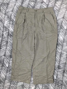 Giorgio Armani Abito Pantalone Le Collezioni Plissettato Misto Lino Gamba Larga Uomo 34X27 - Foto 1 di 19