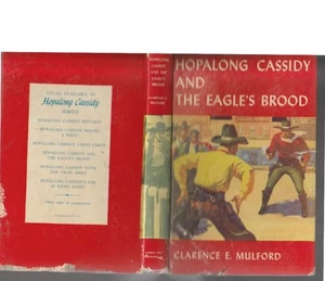 Libro de tapa dura vintage G896 Hopalong Cassidy Eagle's Brood C E Mulford - Imagen 1 de 2