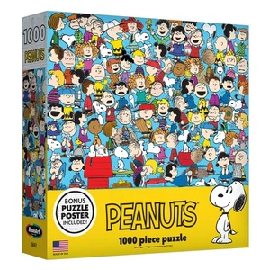 Licensed Jigsaw Puzzle Peanuts 1000 Pieces-Cast Of Characters 5A002HZM-1GKL1 - Picture 1 of 1