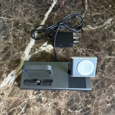 Nomad BAMP-CAMP-01 Base Station Charging Dock for iPhone and Apple Watch W/CORD - Image 1 of 4
