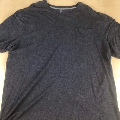 Free Fly Mens XXL Short Sleeve Bamboo T-Shirt Chest Pocket Charcoal Casual Beach Foto 1 de 4