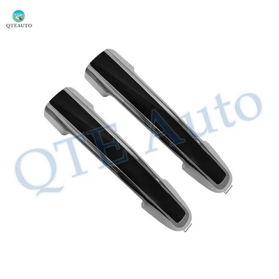 2 manijas de puerta exteriores para Hyundai Sonata 2007 2008 se adapta a las 4 puertas cromadas + negras Foto 1 de 3