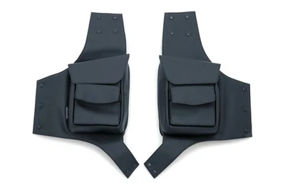 Kuryakyn 5289 Touring Pair Saddlebag Guard Pouches Luggage Harley 93-18 - Image 1 of 2