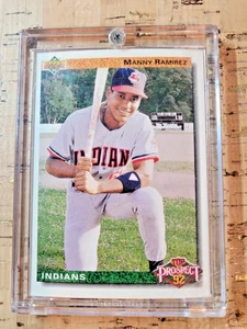1992 Upper Deck Manny Ramirez Rookie #63 - Bild 1 von 2