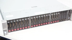 HPE DL380 Gen9 2x E5-2620 v4 208Go RAM 13.2To SAS 15K RPM 10GbE - Afbeelding 1 van 12