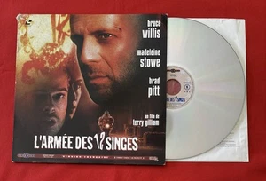 L’ARMÉE DES 12 SINGES WILLIS PITT 1997 PAL VERSION FRANÇAISE BON ÉTAT LASERDISC - Photo 1/6