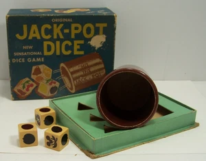 Vintage Original Jack-Pot Dice Game - Milwaukee, Wisconsin - Picture 1 of 7