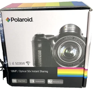 Polaroid iE 5036W 18MP Digital Wi-Fi Camera With Vivitar Storage Bag Accessories - Picture 1 of 18