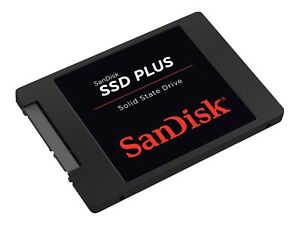 SANDISK SSD PLUS Festplatte, 1 TB SSD SATA 6 Gbps, 2,5 Zoll, intern