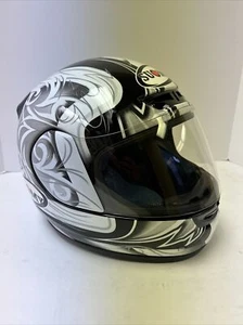 Suomy Apex Tornado Helmet Silver/Anthracite XL - Picture 1 of 6