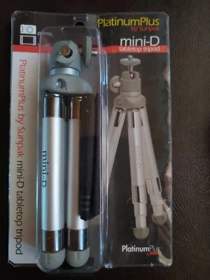 PlatinumPlus by Sunpak 620-120BB mini-D Tabletop Tripod - Image 1 of 3